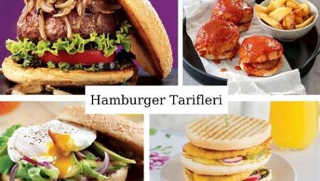 Vegan ve Sağlıklı Hamburger Tarifleri